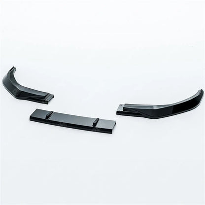 Audi A3 S Line S3 8Y Saloon / Sportback 2024+ - Front Splitter Lip In Gloss Black