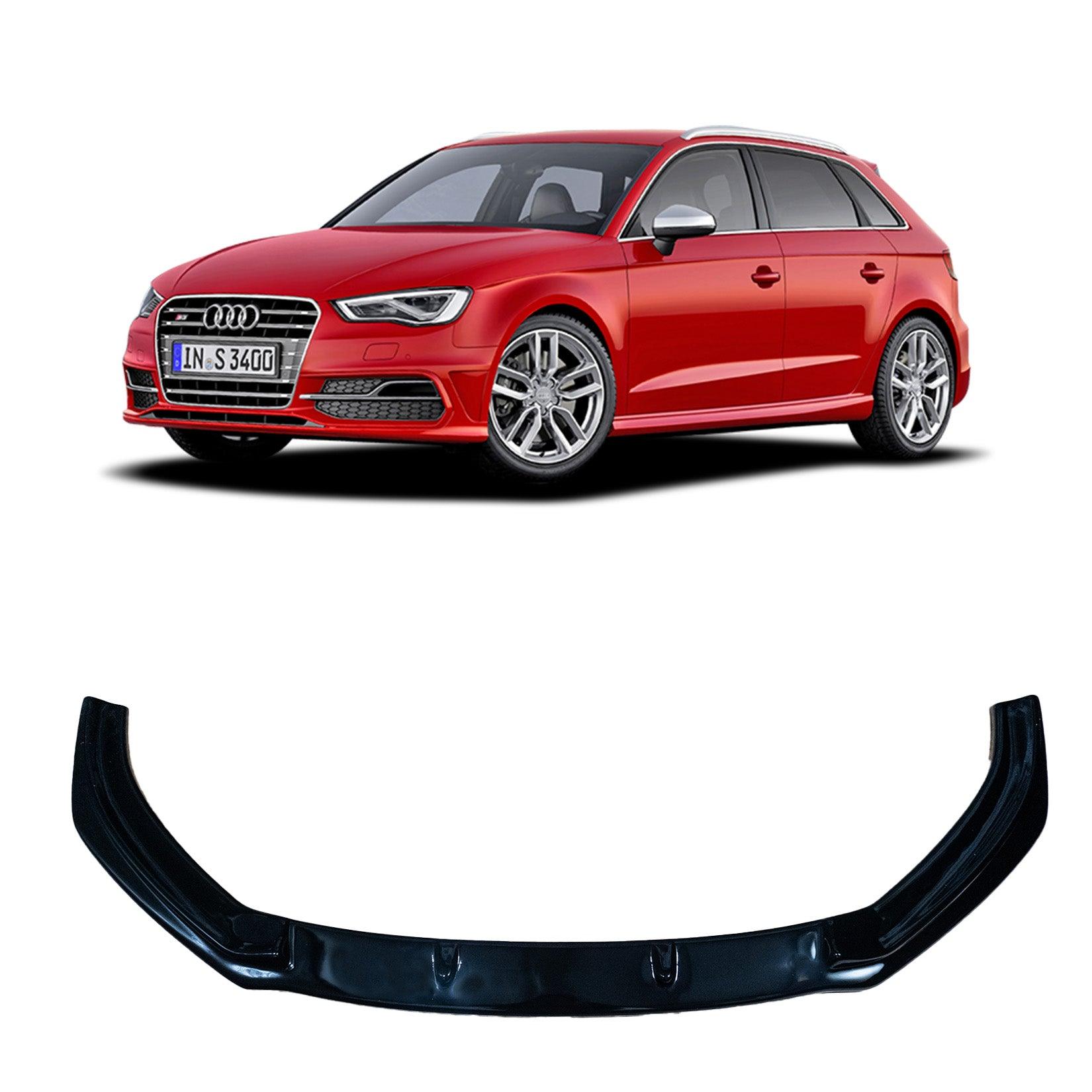 Audi A3 S-Line/S3 8V Facelift 2016-2020 Risper Gloss Black Front Splitter Lip - TMC Motorsport