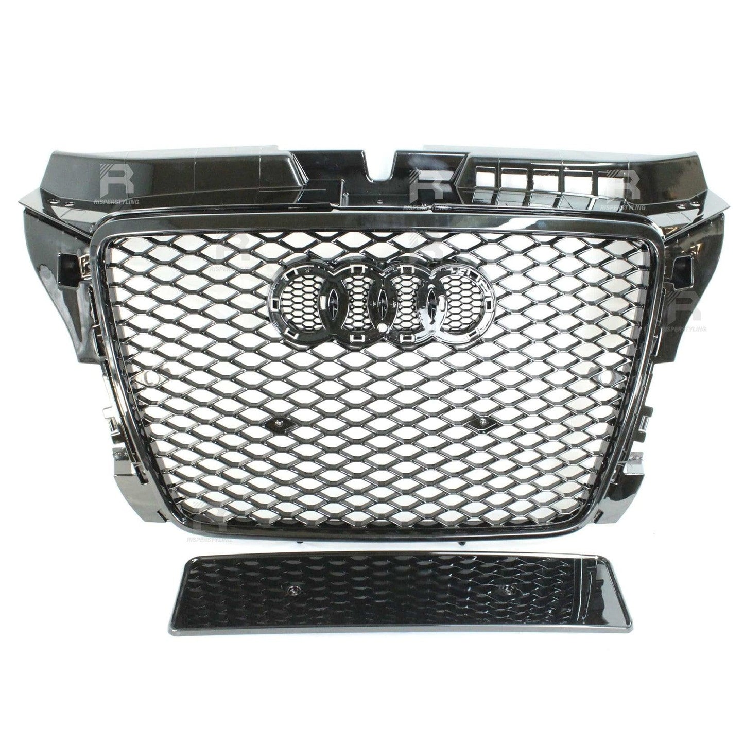 Audi A3/S3 8P 2008-2012 RS3 Style Gloss Black Honeycomb Grill - TMC Motorsport