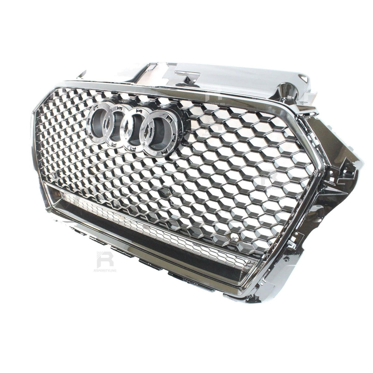 Audi A3/S3 8V 2012-2017 RS3 Style Gloss Black Honeycomb Grill - TMC Motorsport
