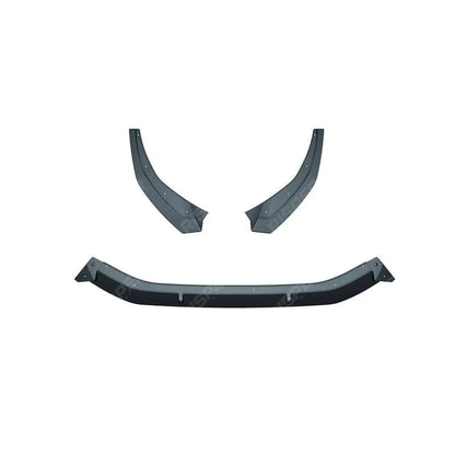 AUDI A4 2019+ FACELIFT B9 S LINE /S4 FRONT SPLITTER LIP IN GLOSS BLACK