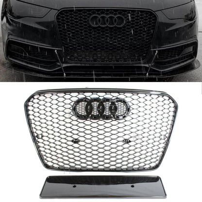 Audi A5 / S5 B8.5 2013-2016 Gloss Black RS5 Style Honeycomb Grill - TMC Motorsport