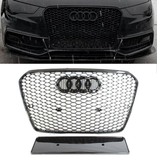 Audi A5 / S5 B8.5 2013-2016 Gloss Black RS5 Style Honeycomb Grill - TMC Motorsport