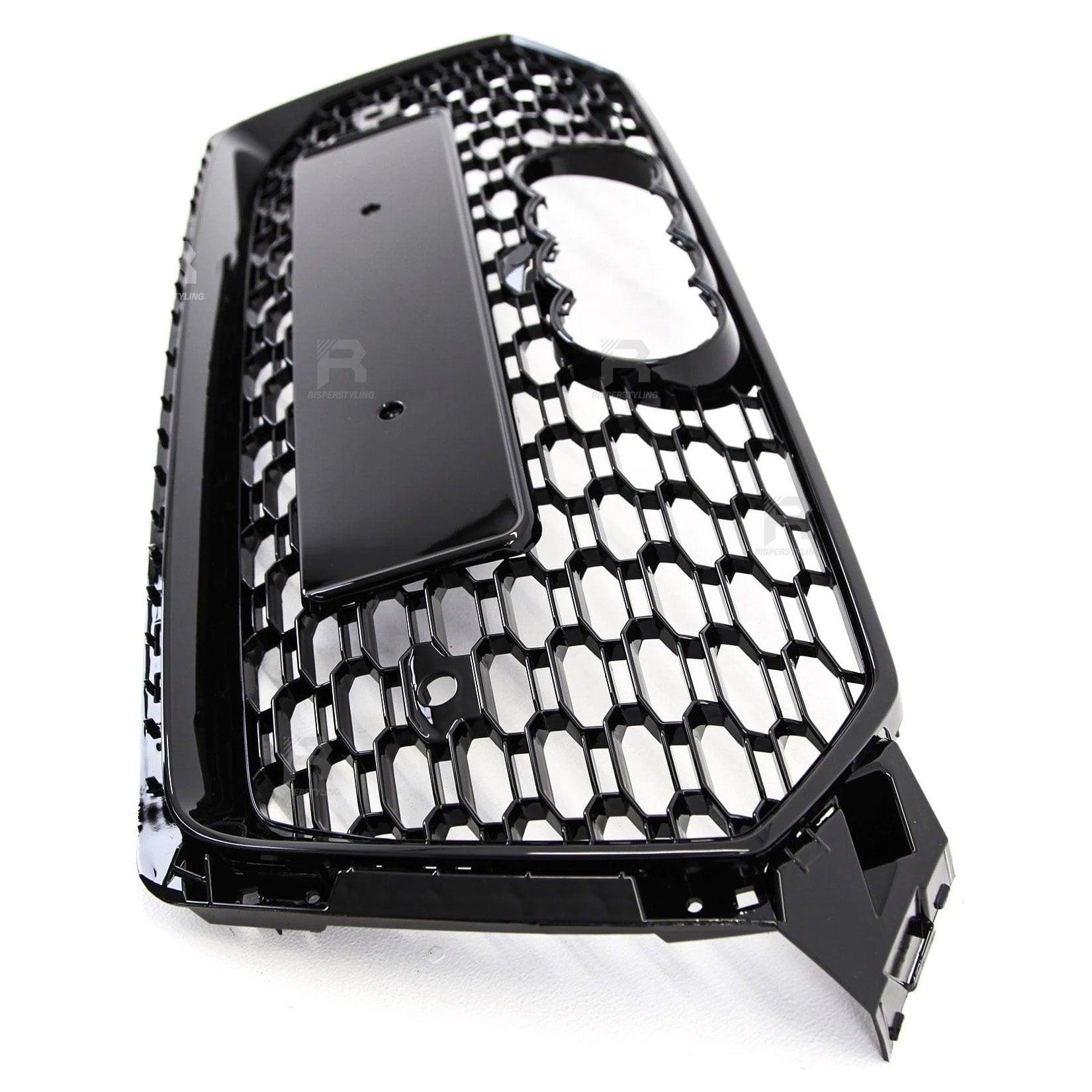 Audi A5 / S5 B9 (8W6) 2016-2019 Gloss Black RS5 Style Honeycomb Grill - TMC Motorsport