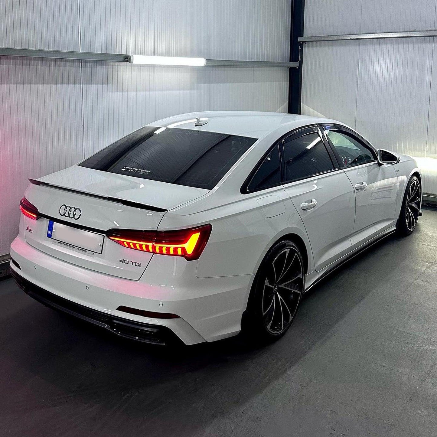 Audi A6 C8 2019+ Gloss Black RS6-Style Rear Boot Spoiler - TMC Motorsport