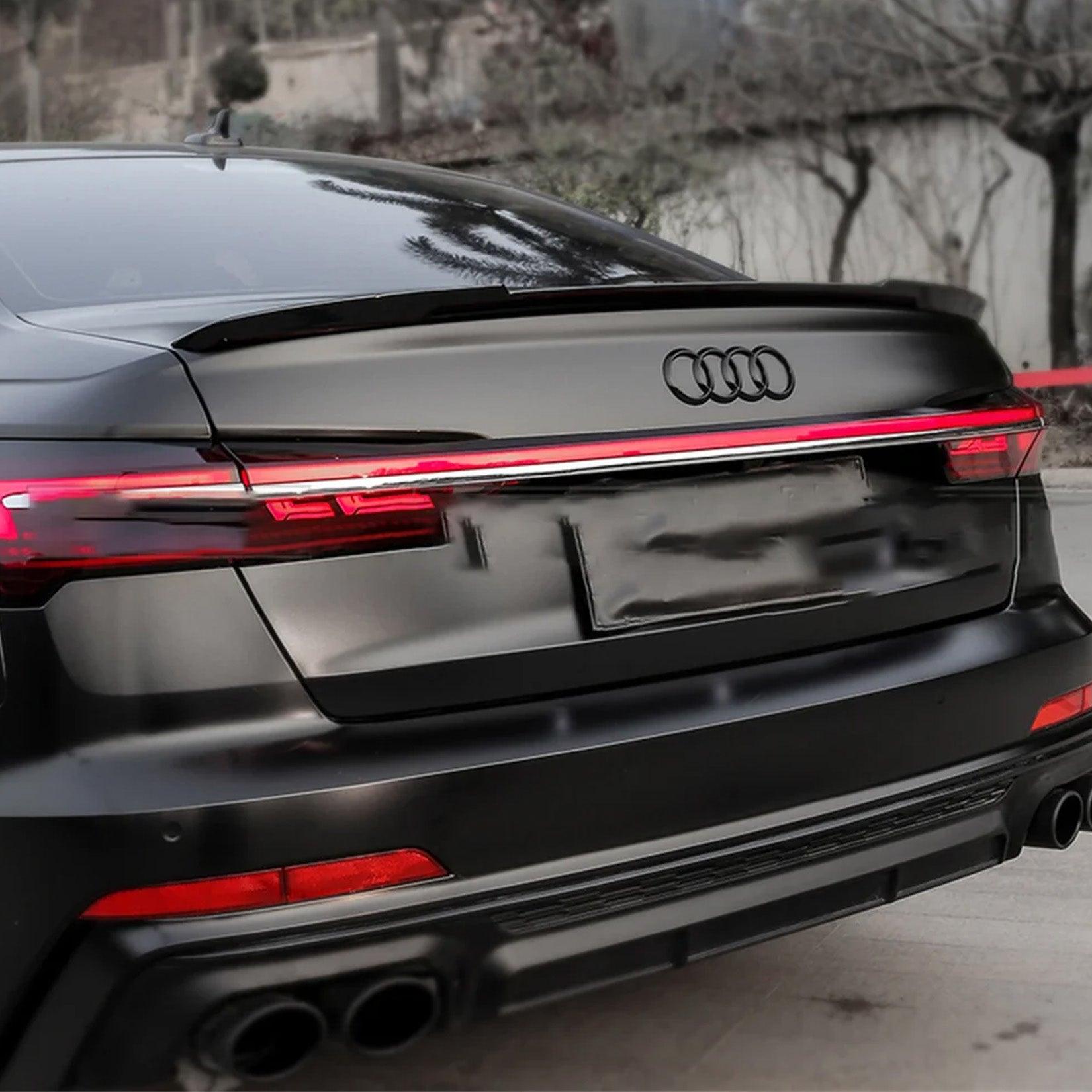 Audi A6 C8 2019+ Gloss Black RS6-Style Rear Boot Spoiler - TMC Motorsport