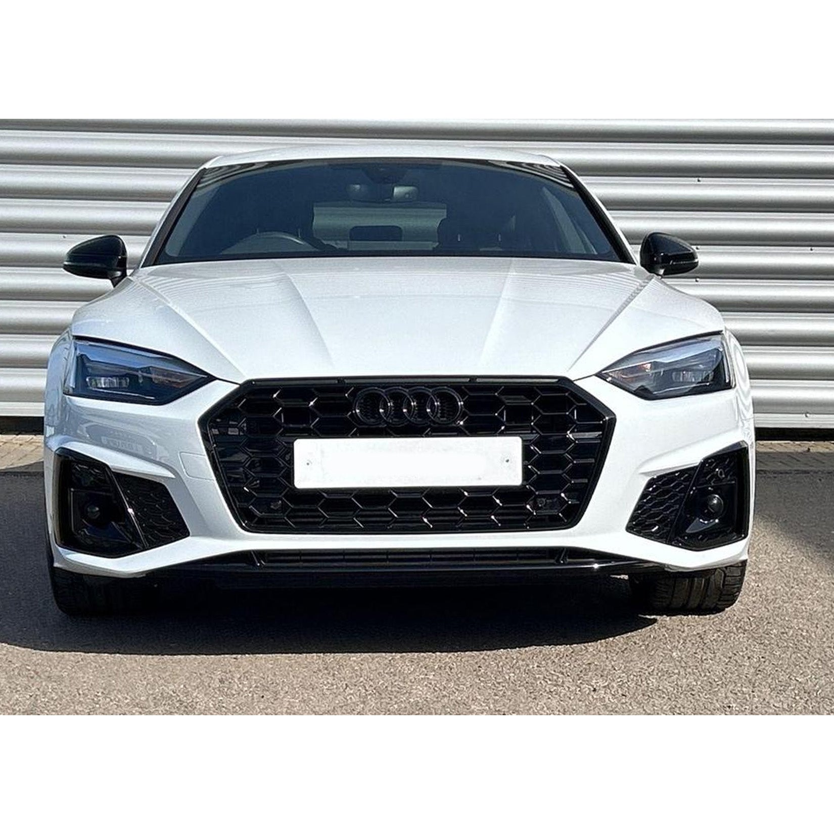 Audi A6 / S6 C8 2019+ Gloss Black RS6 Style Honeycomb Grill - TMC Motorsport
