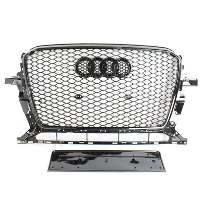 Audi Q5 2013-2015 Gloss Black 'RSQ5 Style' Honeycomb Grill - TMC Motorsport
