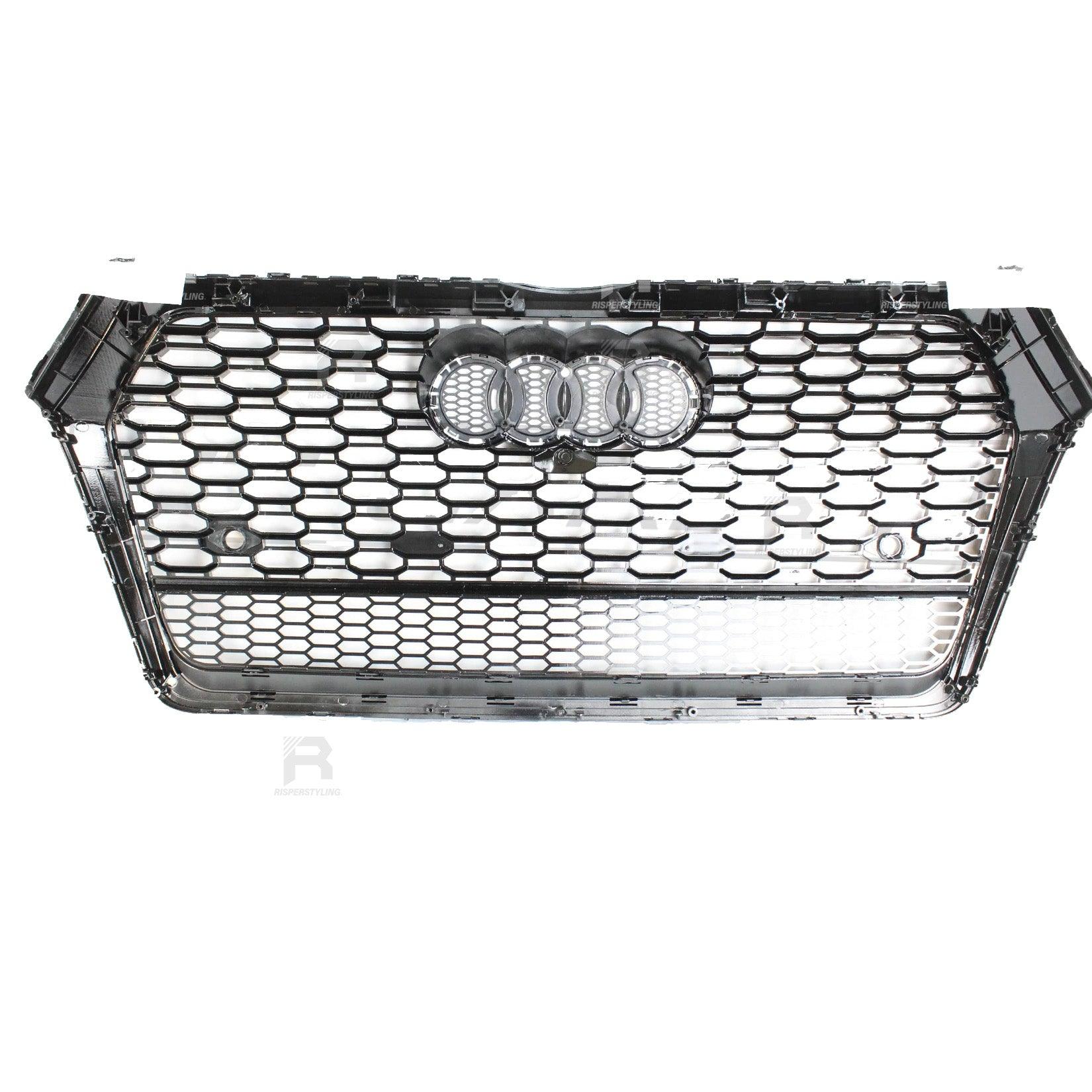 Audi Q5 / SQ5 2016-2019 Gloss Black 'RSQ5 Style' Honeycomb Grill - TMC Motorsport