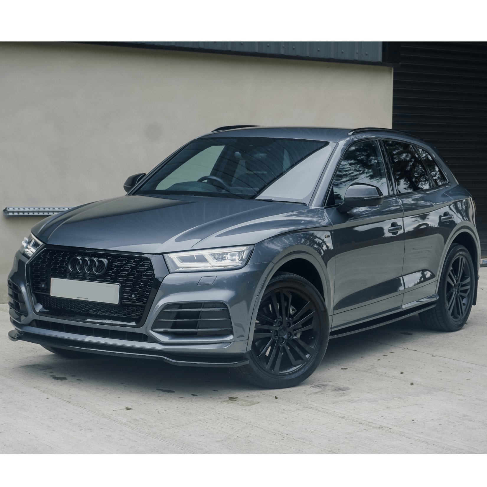 Audi Q5 / SQ5 2016-2019 Gloss Black 'RSQ5 Style' Honeycomb Grill - TMC Motorsport