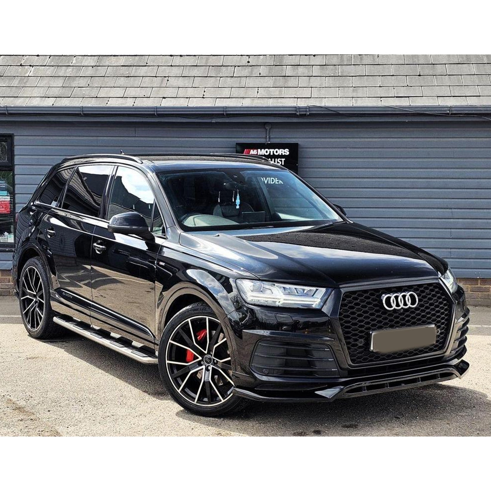 Audi Q7 / SQ7 2015-2020 Gloss Black 'RSQ7 Style' Honeycomb Grill - TMC Motorsport