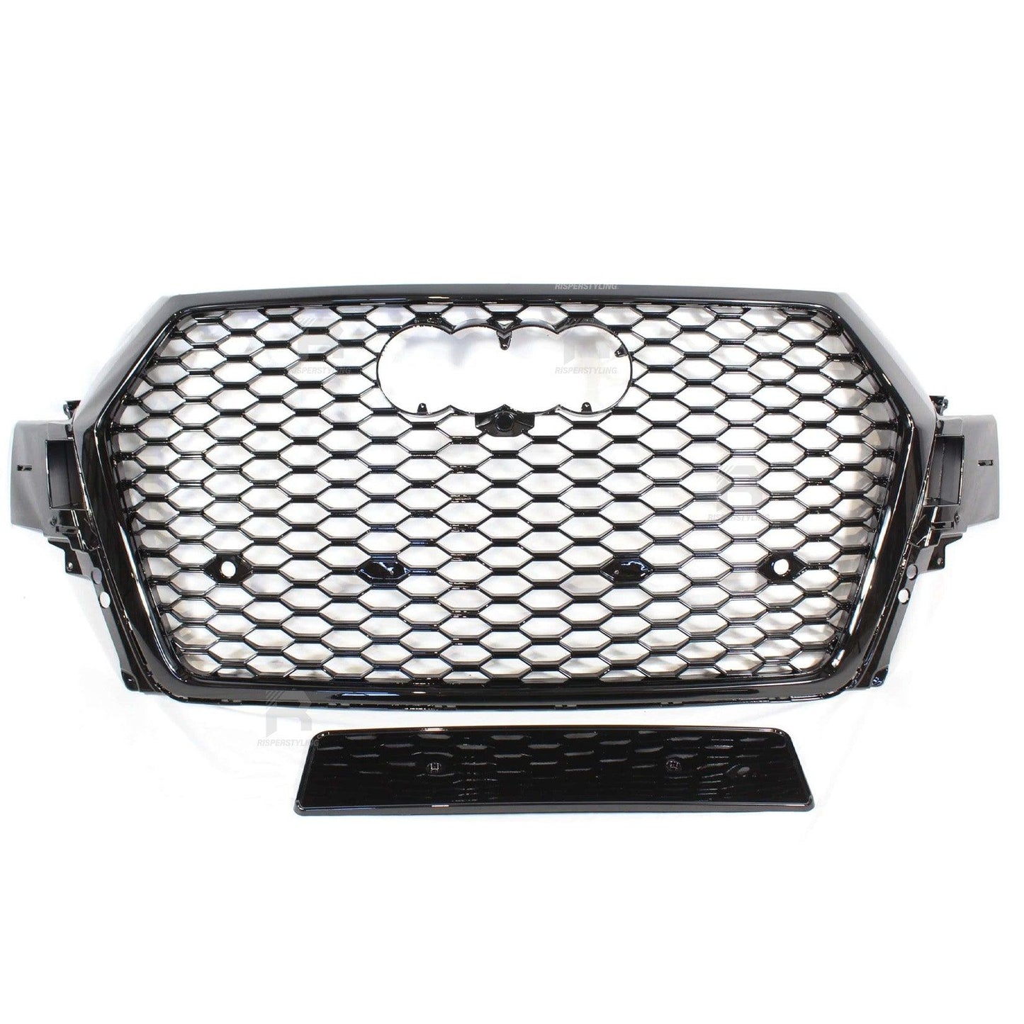 Audi Q7 / SQ7 2015-2020 Gloss Black 'RSQ7 Style' Honeycomb Grill - TMC Motorsport