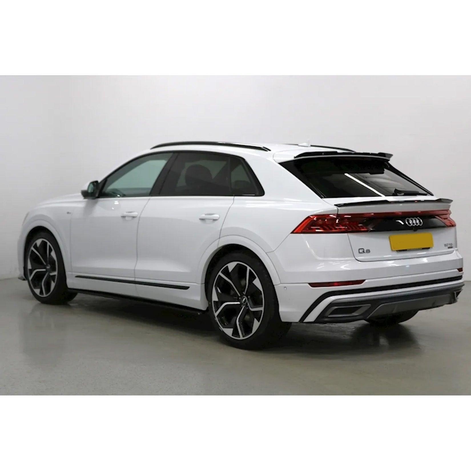 Audi Q8 2018+ Gloss Black Risper Lower Spoiler Lip Extension - TMC Motorsport