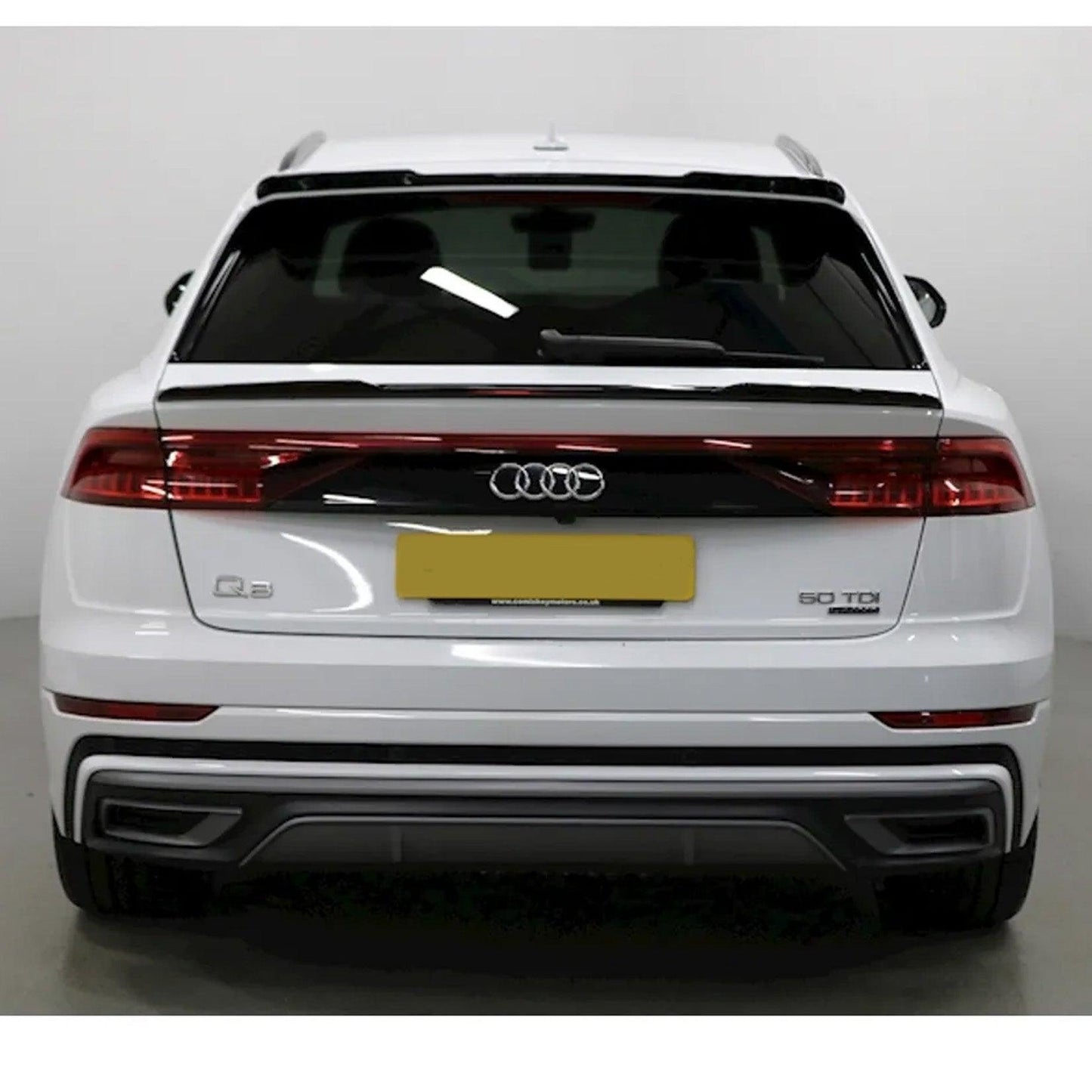 Audi Q8 2018+ Gloss Black Risper Lower Spoiler Lip Extension - TMC Motorsport