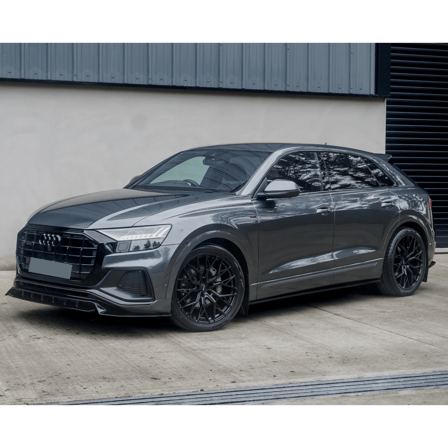 Audi Q8 S Line 2018+ Full Aero Low Line Kit In Gloss Black By Risper Styling - TMC Motorsport
