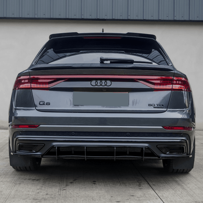 Audi Q8 S Line 2018+ Full Aero Low Line Kit In Gloss Black By Risper Styling - TMC Motorsport