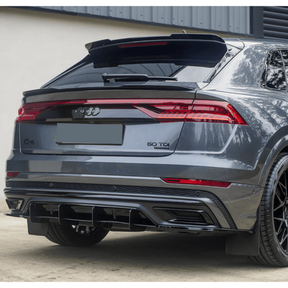 Audi Q8 S Line 2018+ Full Aero Low Line Kit In Gloss Black By Risper Styling - TMC Motorsport