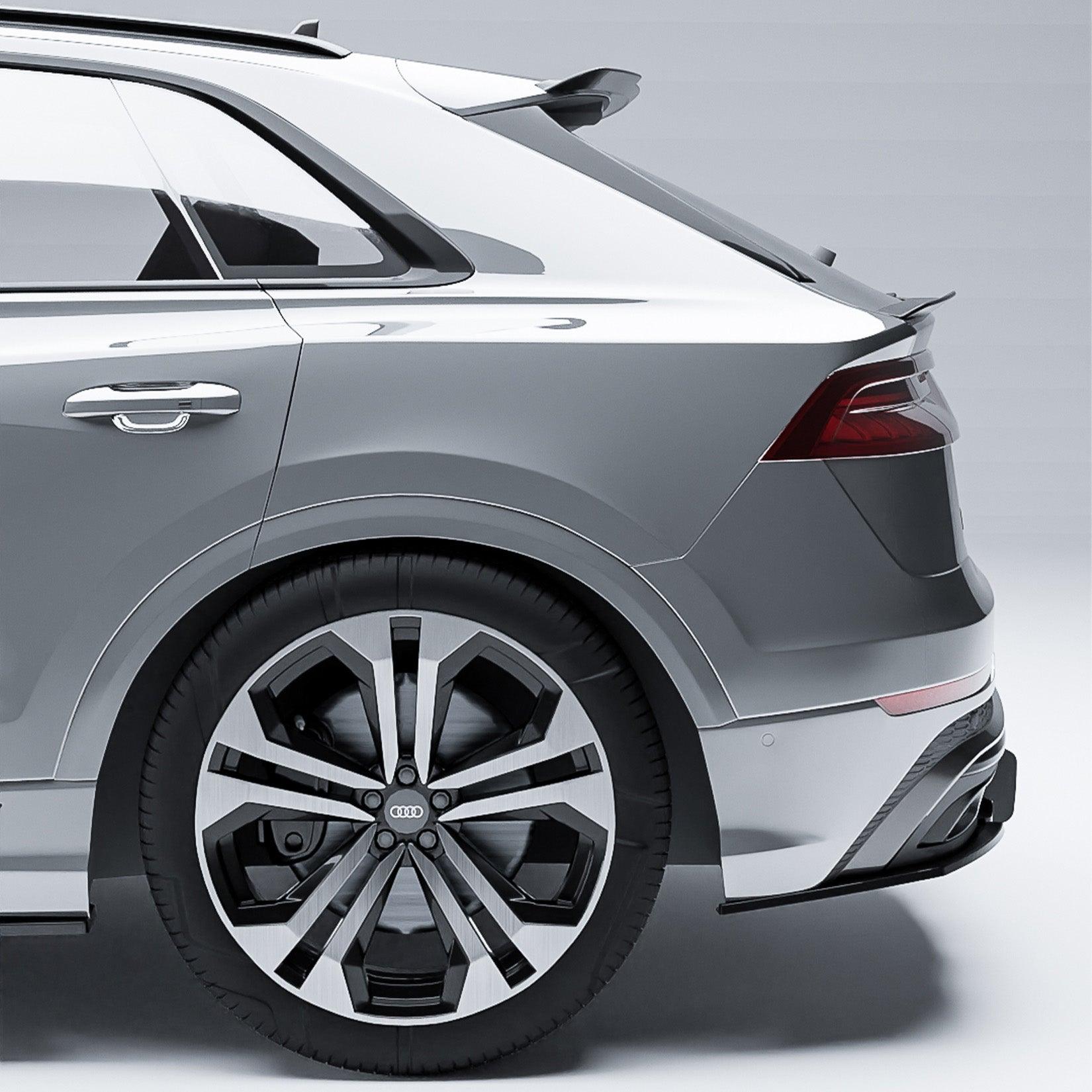 Audi Q8 S Line 2018+ Full Aero Low Line Kit In Gloss Black By Risper Styling - TMC Motorsport