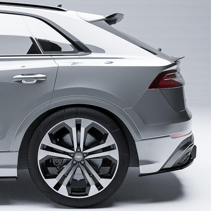 Audi Q8 S Line 2018+ Full Aero Low Line Kit In Gloss Black By Risper Styling - TMC Motorsport