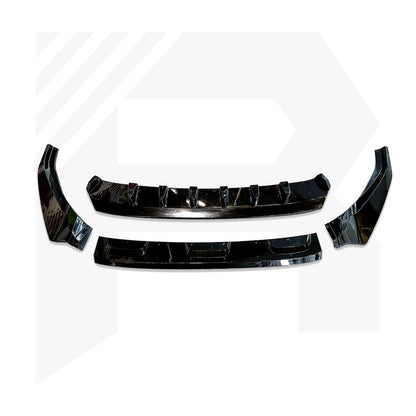 Audi Q8 S Line 2018+ Gloss Black Risper Front Splitter Lip - TMC Motorsport