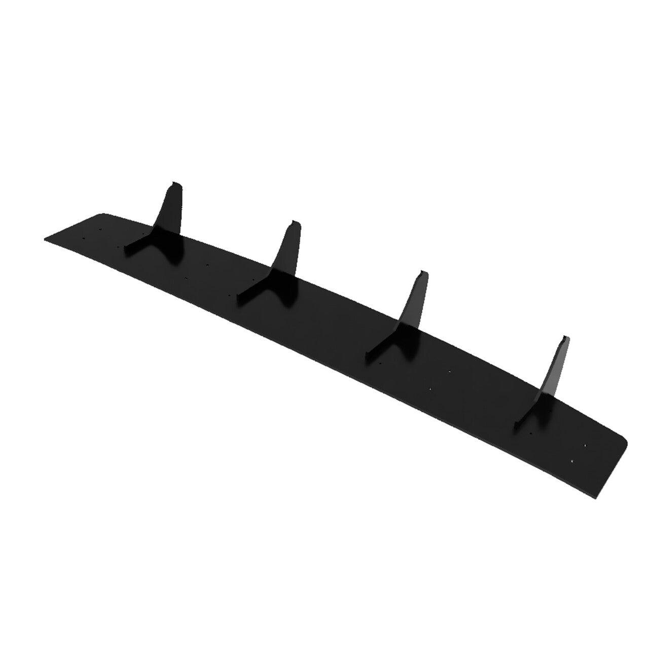 Audi Q8 S-LINE 2018 on Gloss Black Rear Blade Diffuser - TMC Motorsport