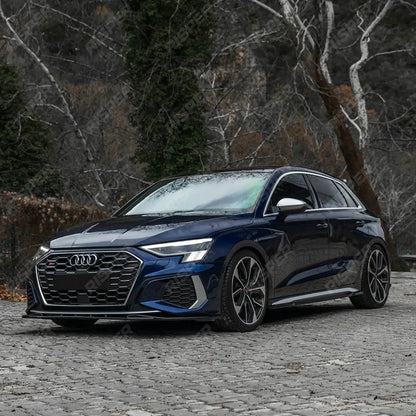 Audi S3 8Y 2020-2024 / A3 S-Line 8Y 2020-2024 Front Splitter In Gloss Black