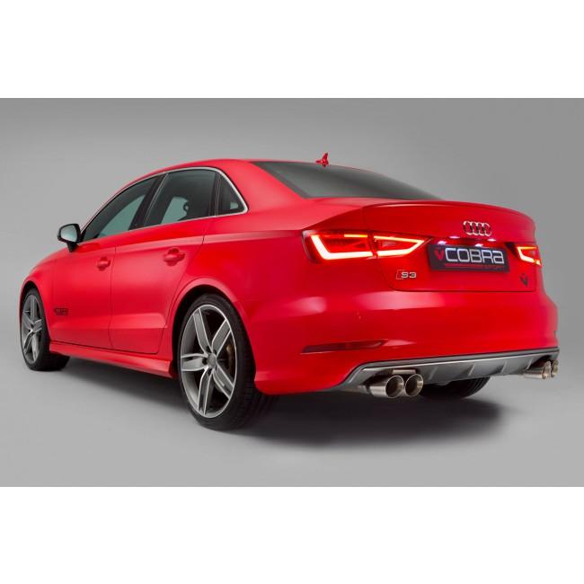 Cobra Sport Audi S3 (8V) Saloon (Non-Valved) (13-18) Cat Back Performance Exhaust - TMC Motorsport