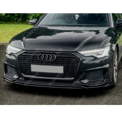 Audi S6 C8 / A6 C8 S-Line Sedan-Avant 2019+ Front Splitter