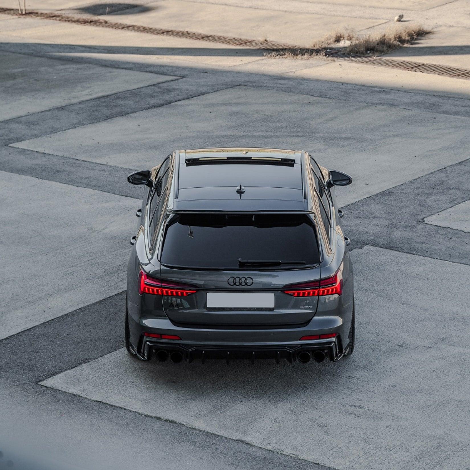 Audi S6 C8 Avant 2019+ Lower Spoiler / Audi A6 C8 S-Line Avant 2018+ Lower Spoiler - TMC Motorsport