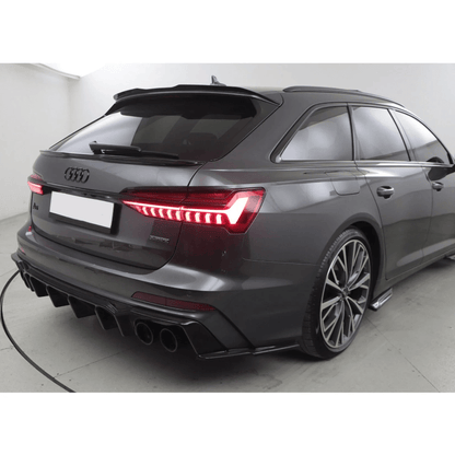 Audi S6 C8 (Sedan-Avant) 2019+ / Audi A6 C8 S-Line (Sedan-Avant) 2018+ Rear Valance & Rear Side Splitters - TMC Motorsport