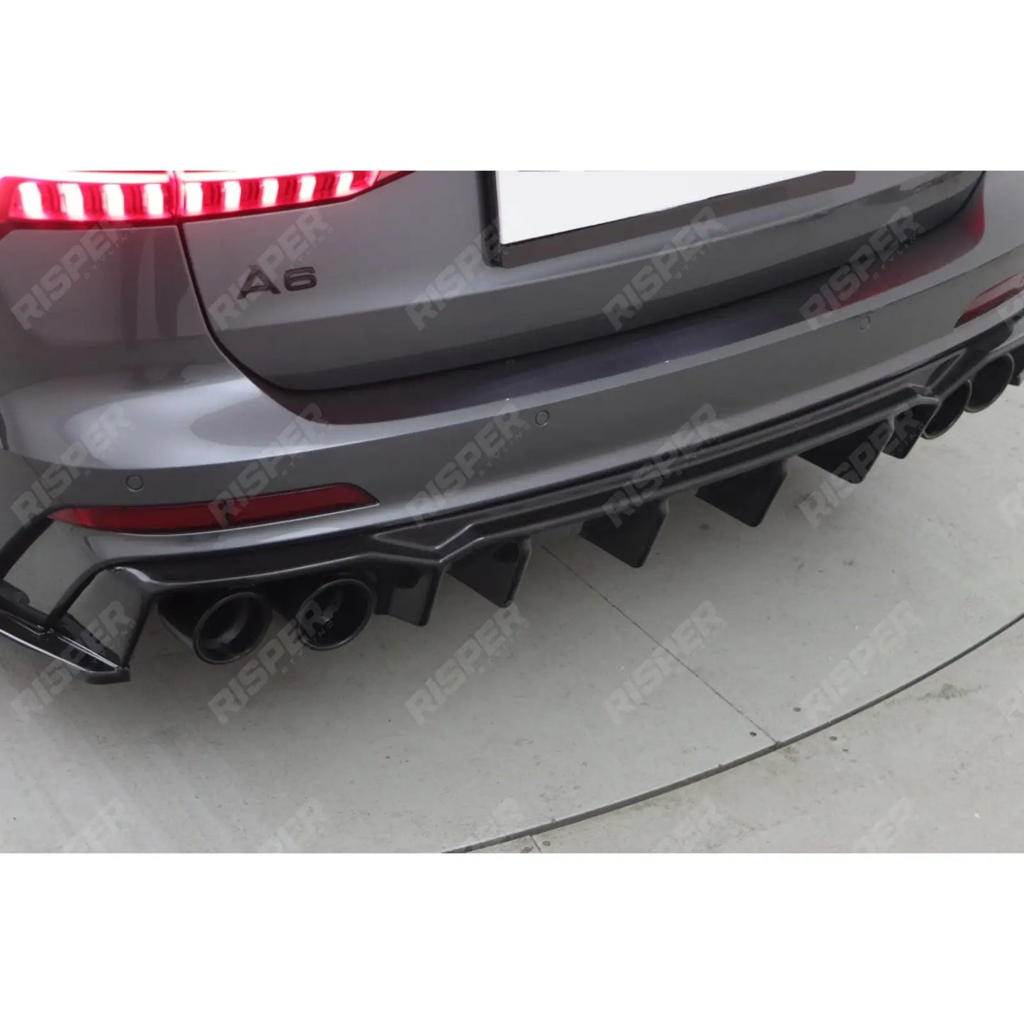 Audi S6 C8 (Sedan-Avant) 2019+ Rear Valance / Audi A6 C8 S-Line (Sedan-Avant) 2018+ Rear Valance