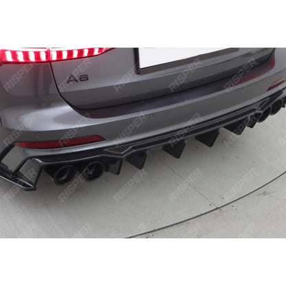 Audi S6 C8 (Sedan-Avant) 2019+ Rear Valance / Audi A6 C8 S-Line (Sedan-Avant) 2018+ Rear Valance