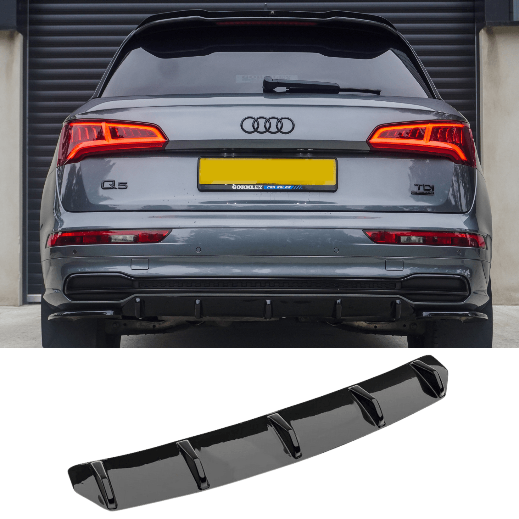 Audi SQ5 MK2 2017-2020 Rear Valance / Audi Q5 S-Line MK2 2017-2020 Rear Valance - TMC Motorsport