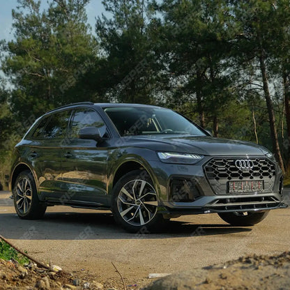 Audi SQ5 / Q5 S-Line Mk2 Facelift 2020-2024 Front Splitter In Gloss Black