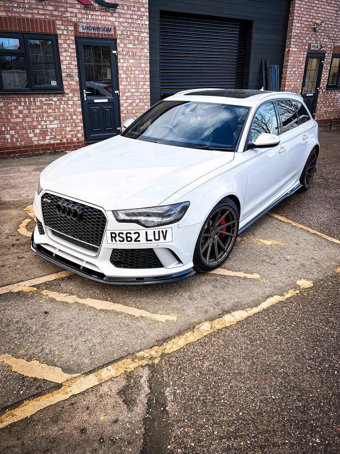 Audi RS6 C7 Avant - Side Skirt Splitters - TMC Motorsport