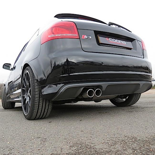 Cobra Sport Audi S3 (8P) Quattro (3 Door) Turbo Back Performance Exhaust - TMC Motorsport