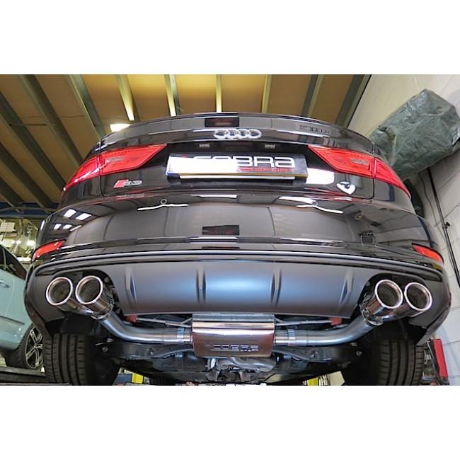 Cobra Sport Audi S3 (8V) Saloon (Non-Valved) (13-18) Cat Back Performance Exhaust - TMC Motorsport