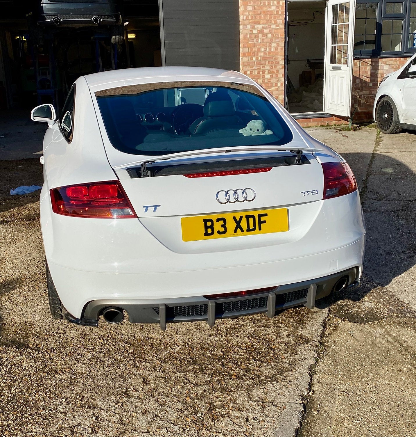 Audi TTS MK2 Facelift - Rear Diffuser Fins - TMC Motorsport