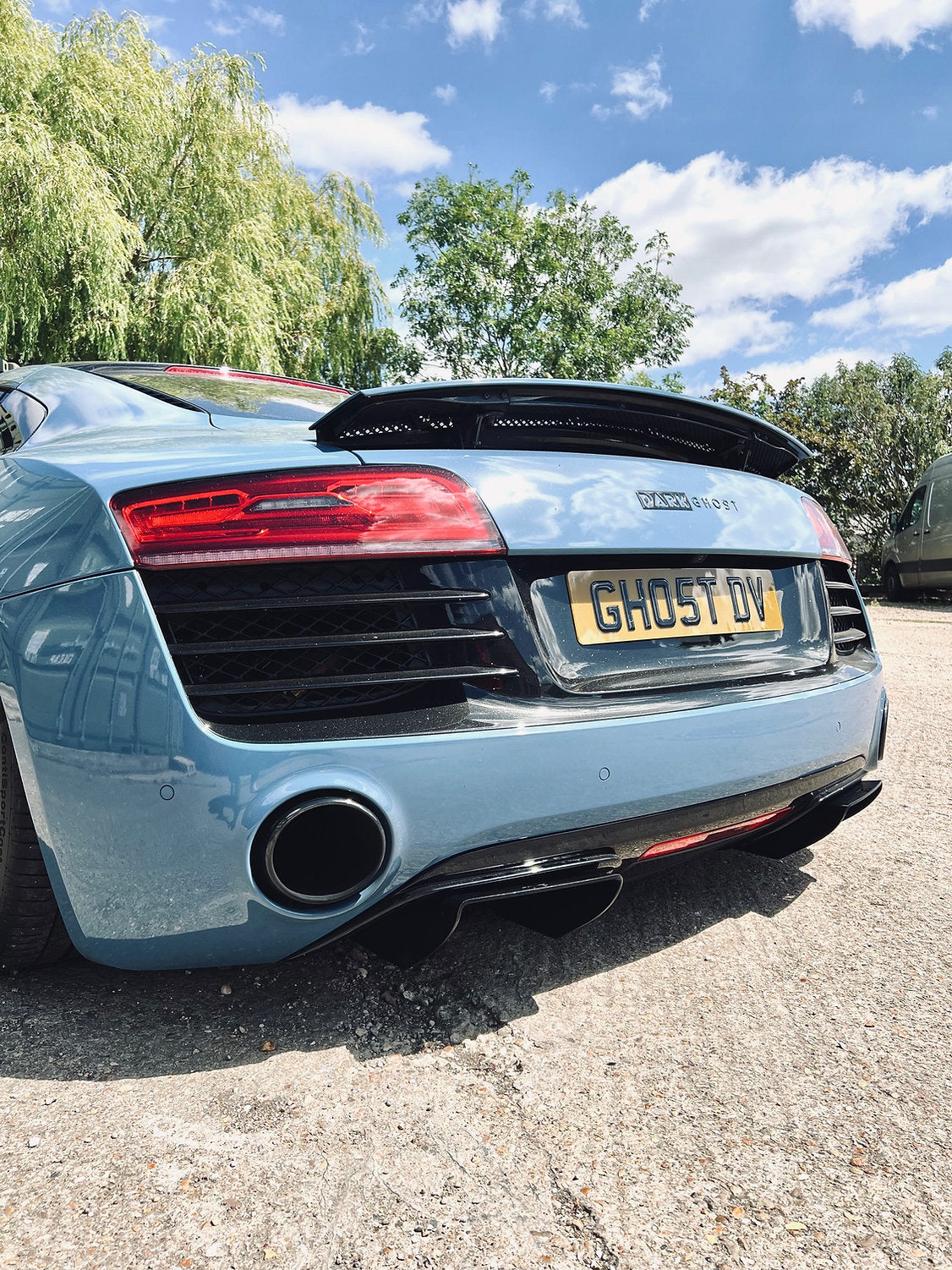 Audi R8 Gen 1 Facelift - Diffuser Extensions - TMC Motorsport