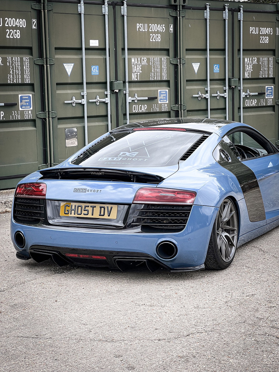 Audi R8 Gen 1 Facelift - Rear Spats - TMC Motorsport