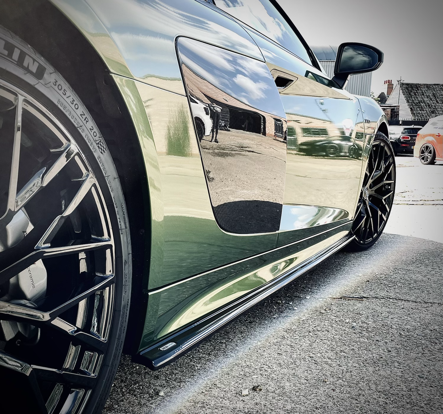 Audi R8 Gen 2 - Side Skirt Splitters - TMC Motorsport