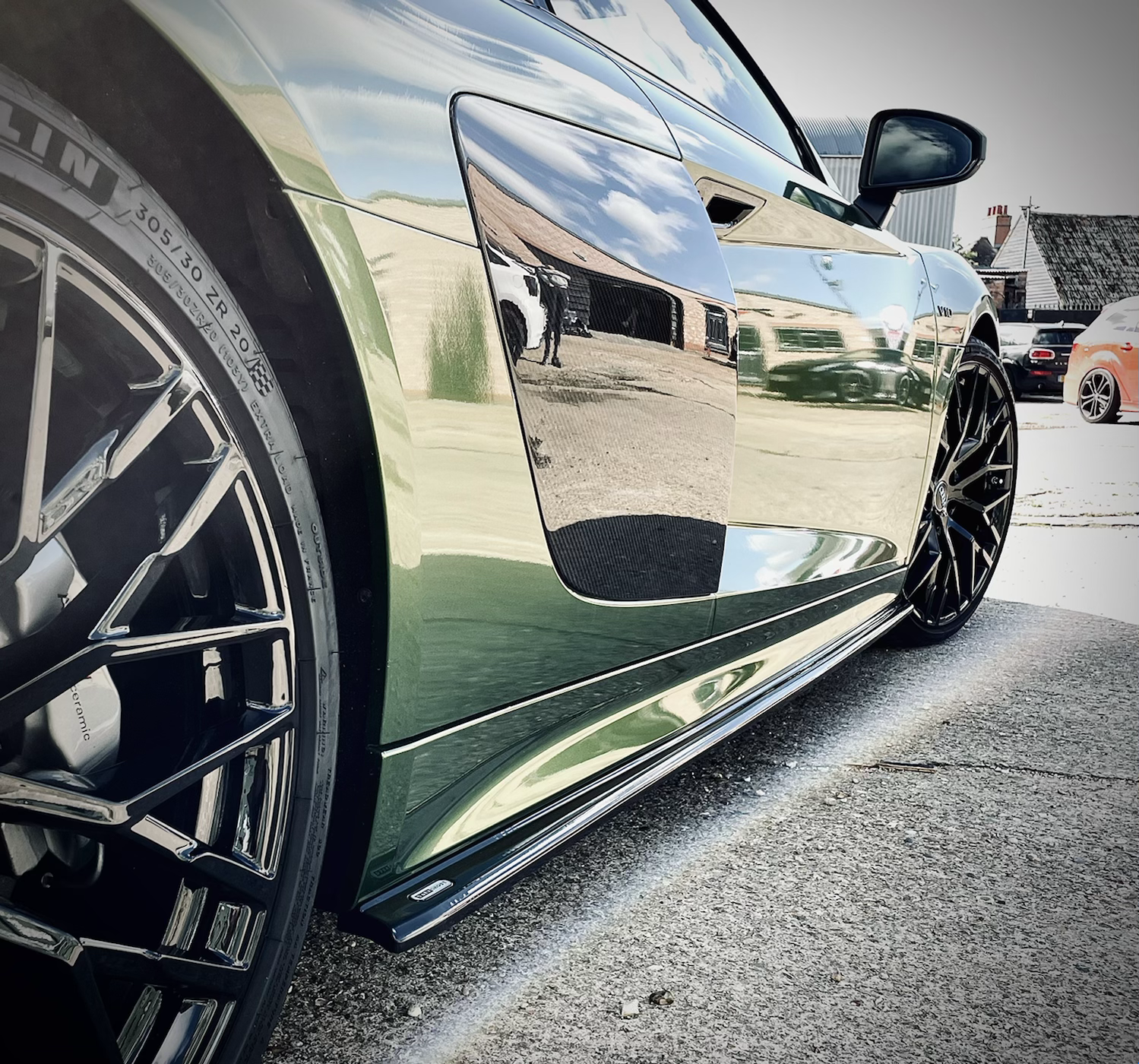 Audi R8 Gen 2 - Side Skirt Splitters - TMC Motorsport