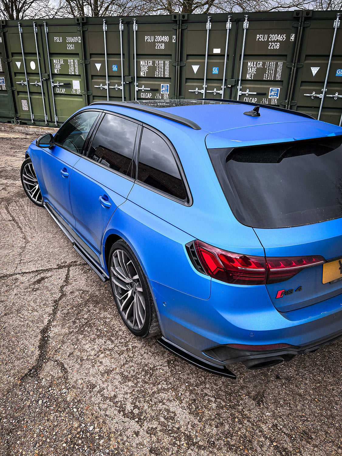 Audi RS4 B9.5 Avant - Side Skirt Splitters - TMC Motorsport