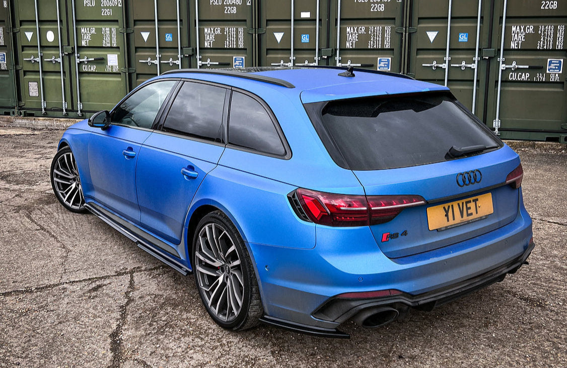 Audi RS4 B9.5 Avant - Side Skirt Splitters - TMC Motorsport