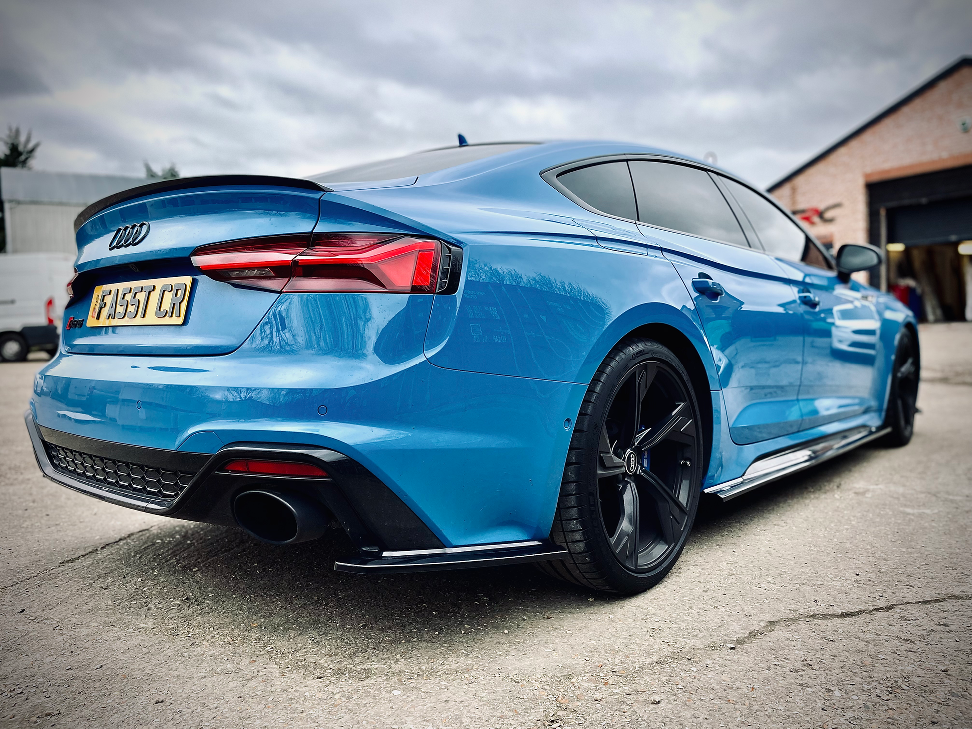 Audi RS5 B9.5 Sportback - Side Skirt Splitters - TMC Motorsport