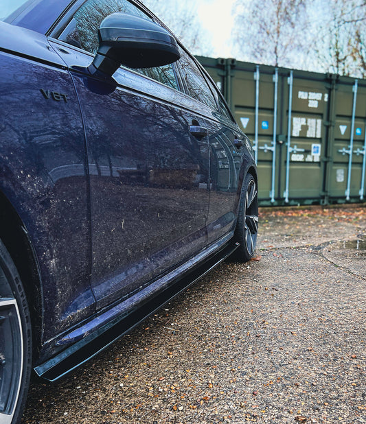 Audi S4 B9 Avant - Side Skirt Splitters - TMC Motorsport
