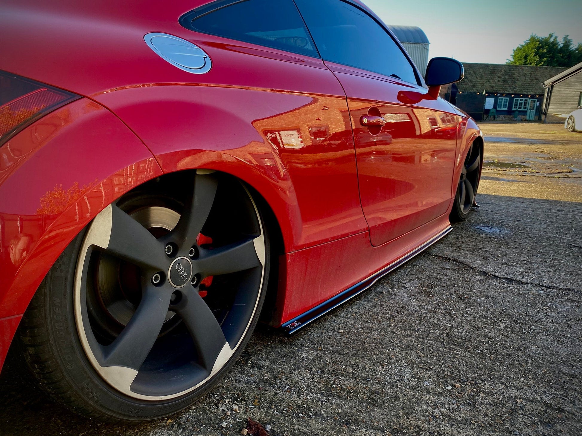 Audi TTS MK2 Facelift - Side Skirt Splitters - TMC Motorsport