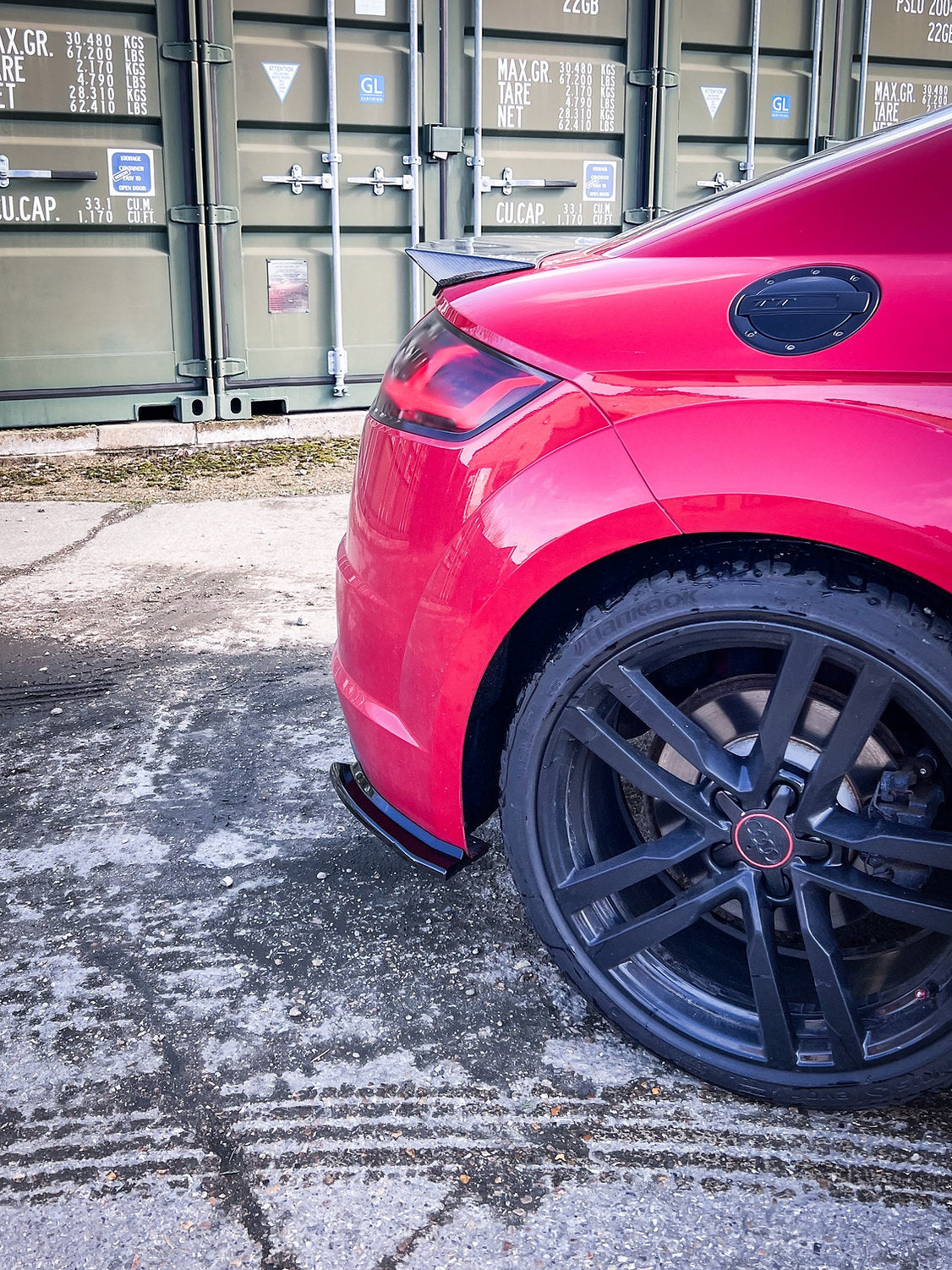 Audi TTS MK3 Pre Facelift - Rear Spats - TMC Motorsport