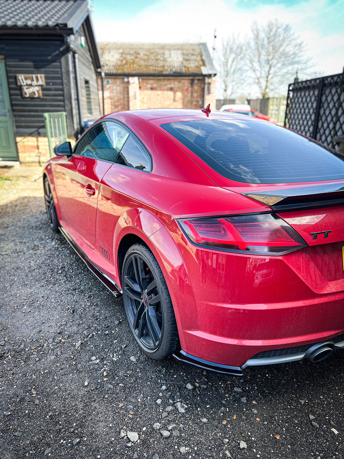 Audi TTS MK3 Pre Facelift - Rear Spats - TMC Motorsport
