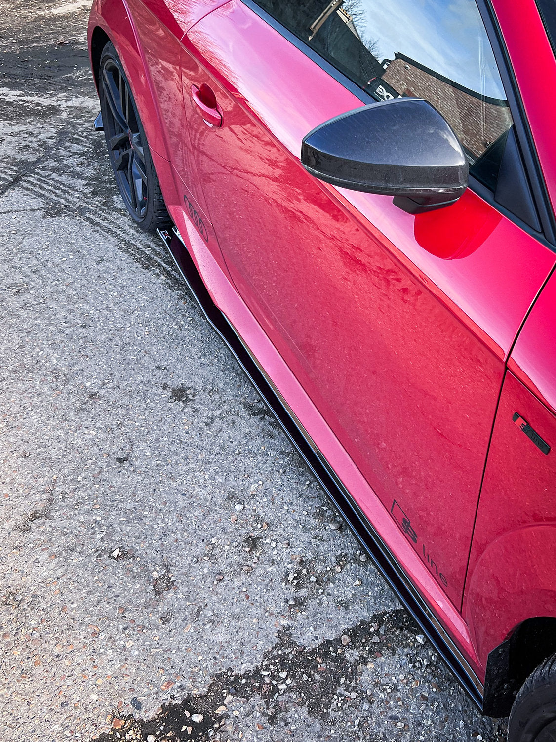 Audi TTS MK3 Pre Facelift - Side Skirts Splitters - TMC Motorsport